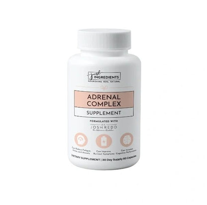 Adrenal Complex Supplement, 60 Capsules, Just Ingredients