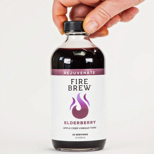 Elderberry Immune Fire Cider, 8oz, Fire Brew