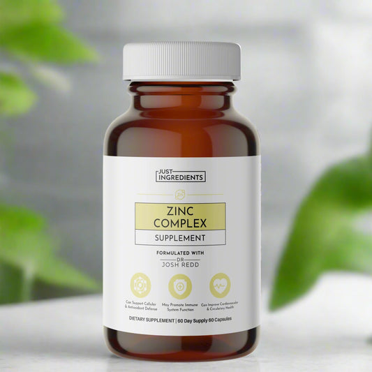 Zinc Complex, 60 Capsules, Just Ingredients