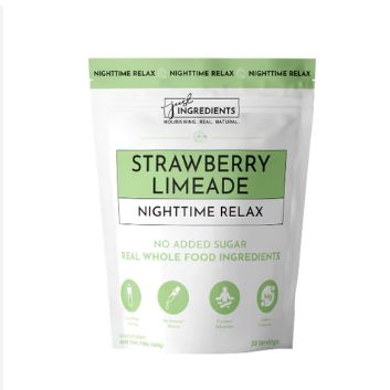 Strawberry Limeade Nighttime Relax, 30 Servings, Just Ingredients