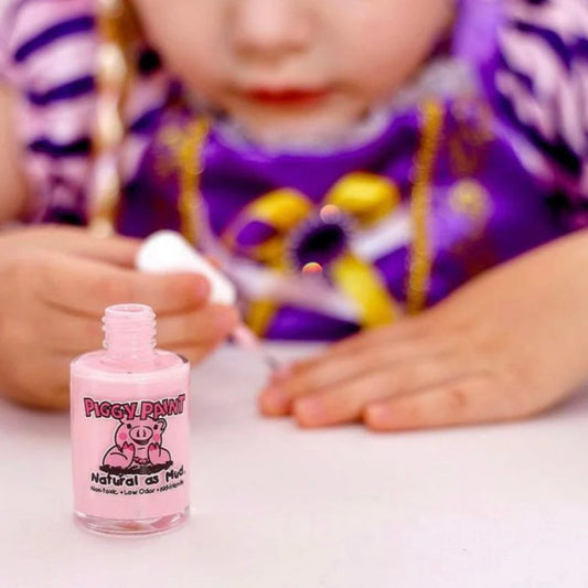 Muddles the Pig - Pastel Matte Pink Nail Polish, 0.5oz, Piggy Paint
