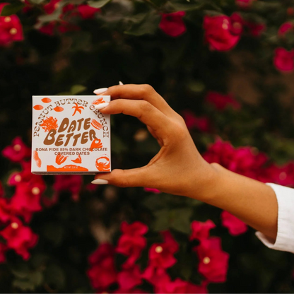 Peanut Butter Crunch, Chocolate Covered Dates, Date Better Snacks