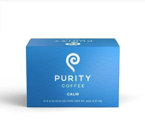 CALM: Decaf Single-Serve Purity Pods, 12 K-Cups