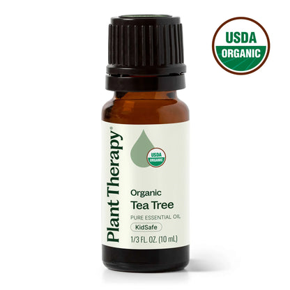 Organic Tea Tree Essential Oil, 10 ml, Plant Therapy