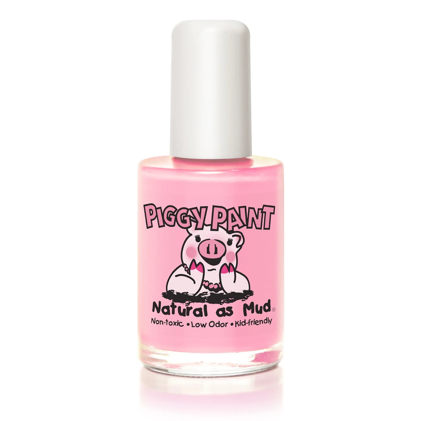 Muddles the Pig - Pastel Matte Pink Nail Polish, 0.5oz, Piggy Paint