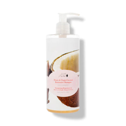 Shampoo, Honey & Virgin Coconut Restorative, 8 -16 fl oz, 100% Pure