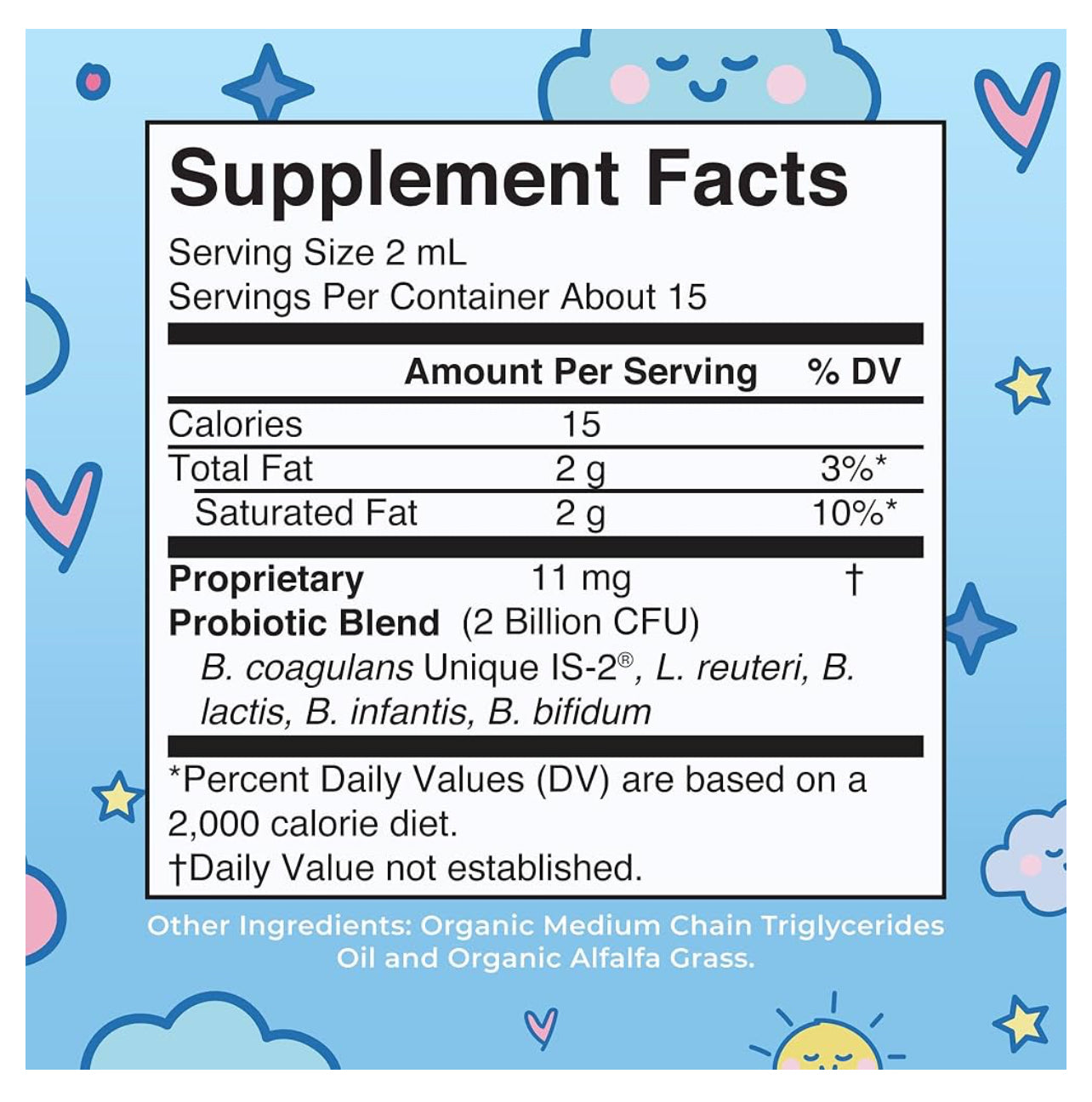 Kids Liquid Probiotic, Unflavored, 1oz, MaryRuth Organics