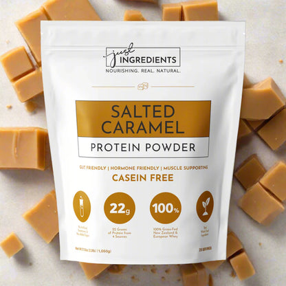 Salted Caramel Protein Powder, 25 Servings, Just Ingredients