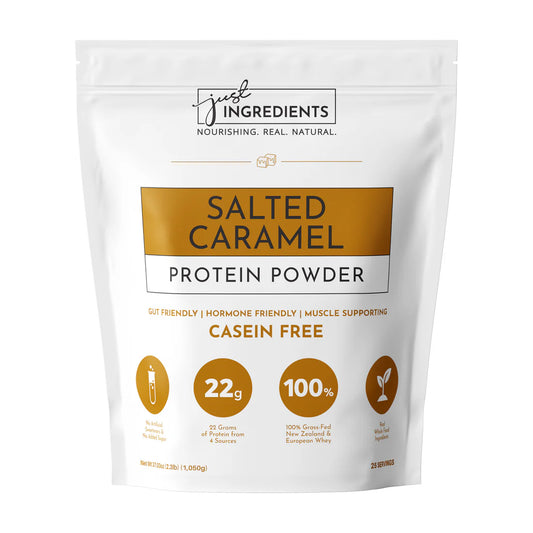 Salted Caramel Protein Powder, 25 Servings, Just Ingredients