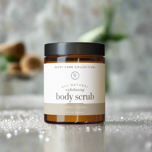 Exfoliating Body Scrub, 9oz, Rowe Casa Organics