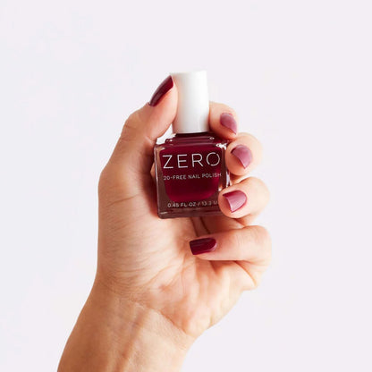 Nail Polish, Zer0 Crims-On With the Show, .45 fl oz, 100% Pure