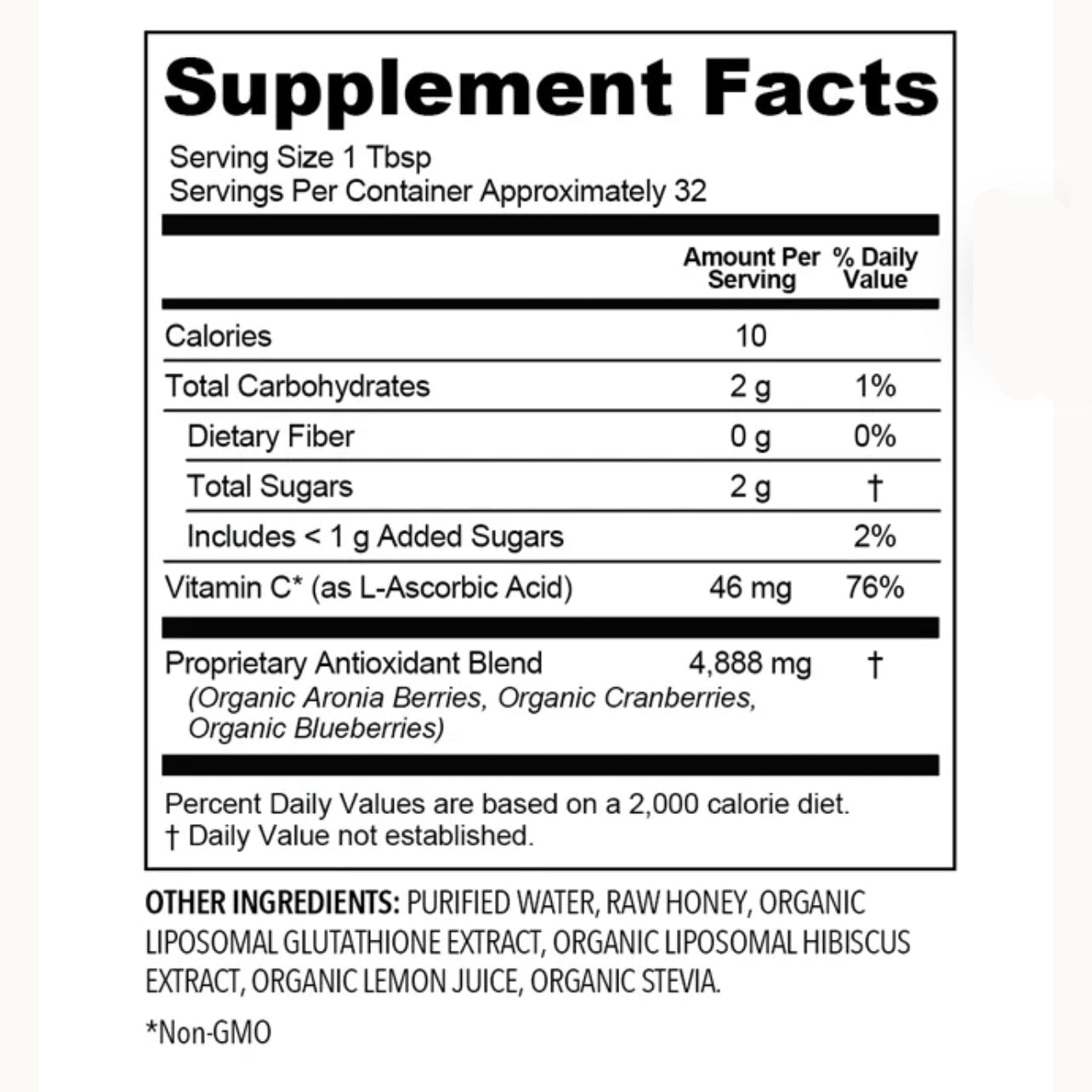 Antioxidant Infusion, 16oz, Rowe Casa Organics