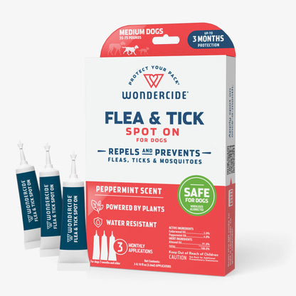 Flea & Tick Spot On For Dogs, Wondercide