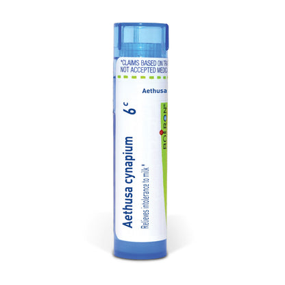 Aethusa Cynapium, Homeopathic Medicine for Intolerance to Milk, Boiron, 80 Pills (Pill Size #40)