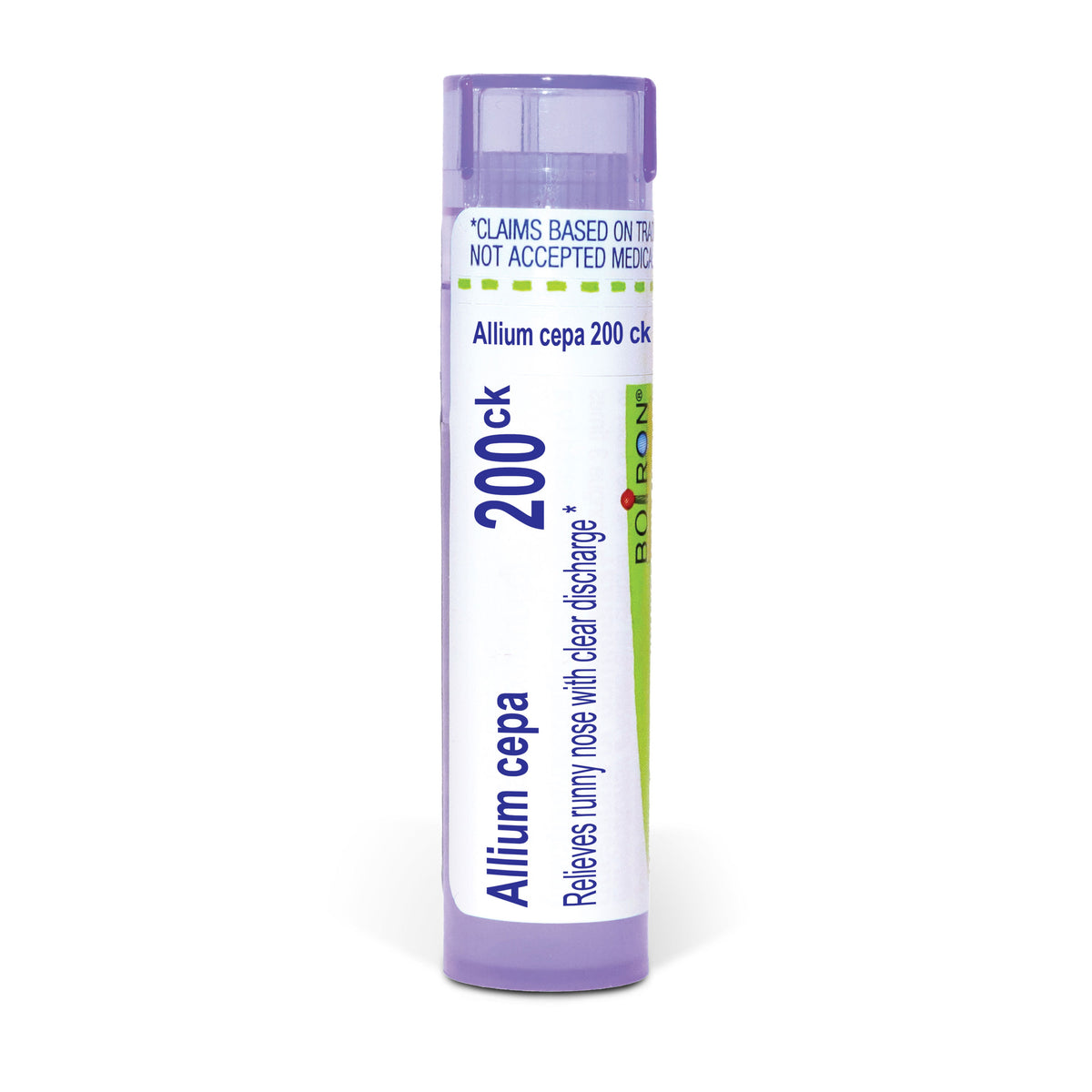 Allium Cepa, Homeopathic Medicine For Allergic or Viral Runny Nose, Boiron, 80 Pills (Pill Size #40)