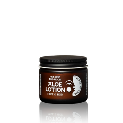 Aloe Lotion - Calming & Dewy, 2oz, Fat and the Moon
