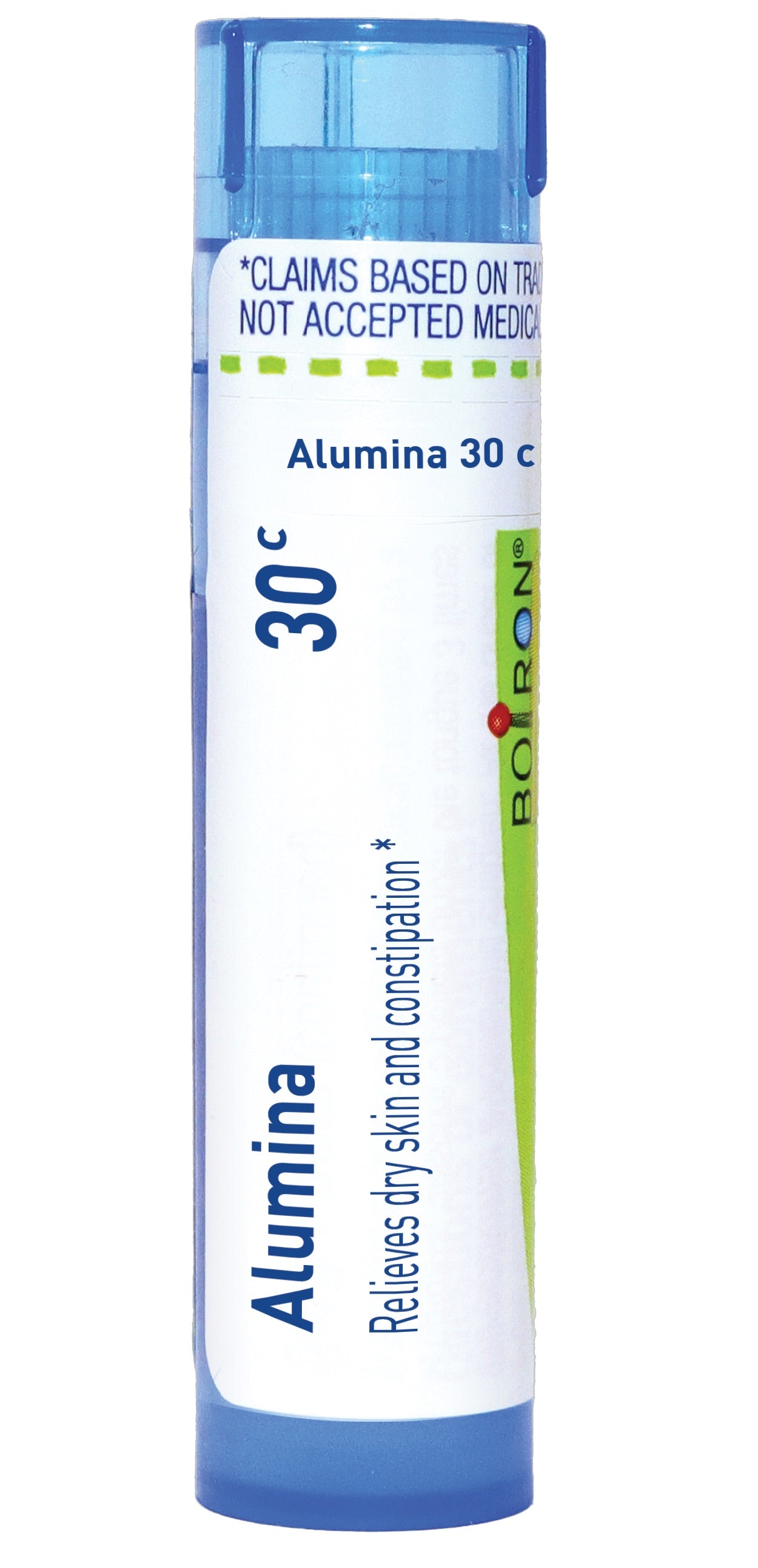 Alumina 30C, 200CK, Homeopathic Medicine for Dry Skin and Constipation, Boiron, 80 Pills (Pill Size #40)