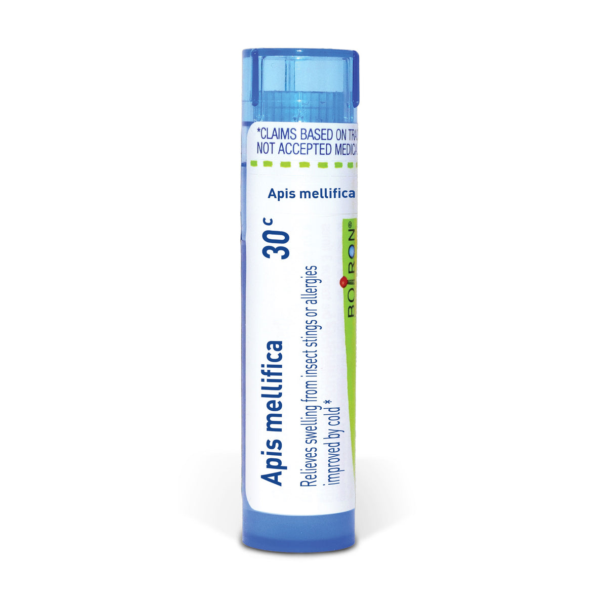 Apis Mellifica, Homeopathic Medicine for Swelling from Insect Bites or Allergies, Boiron, 80 Pills (Pill Size #40)