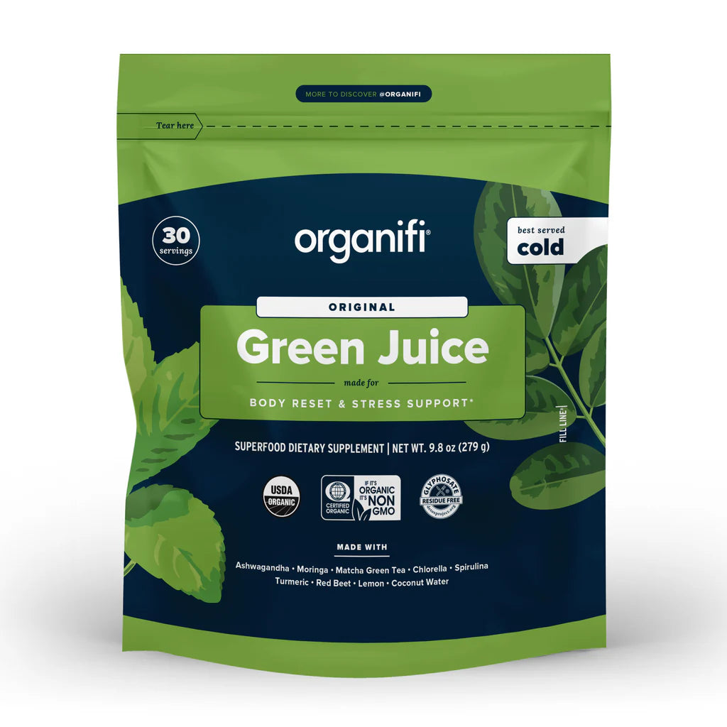 Green Juice - Body Rest & Stress Support, Organifi
