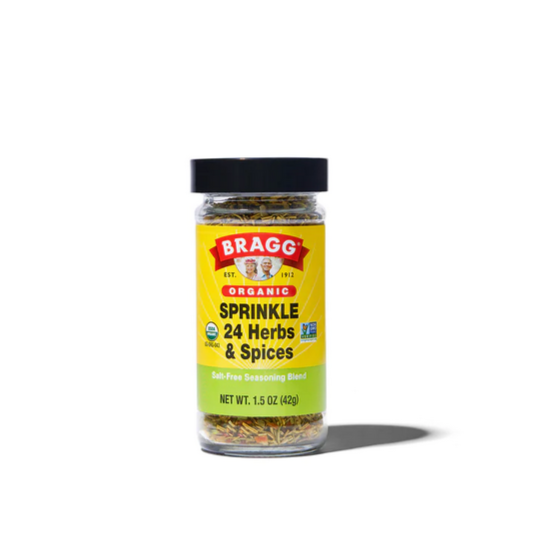 Organic Sprinkle 24 Herbs & Spices, Salt-Free Seasoning Blend, 1.5oz
