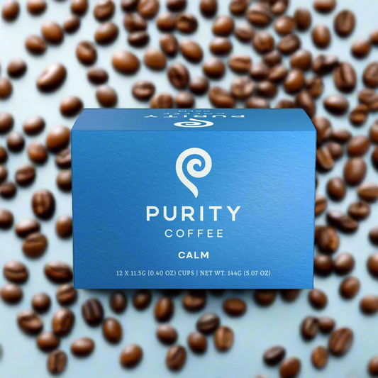 CALM: Decaf Single-Serve Purity Pods, 12 K-Cups