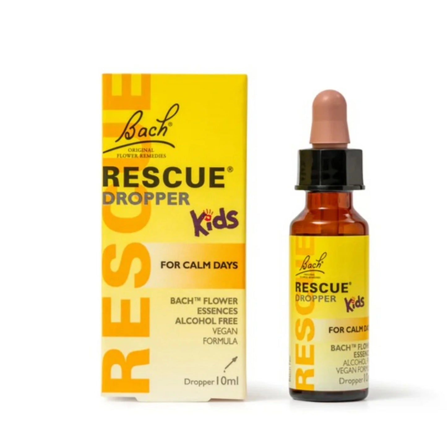 Bach Rescue Remedy Dropper, Natural Stress Relief, 10-20mL