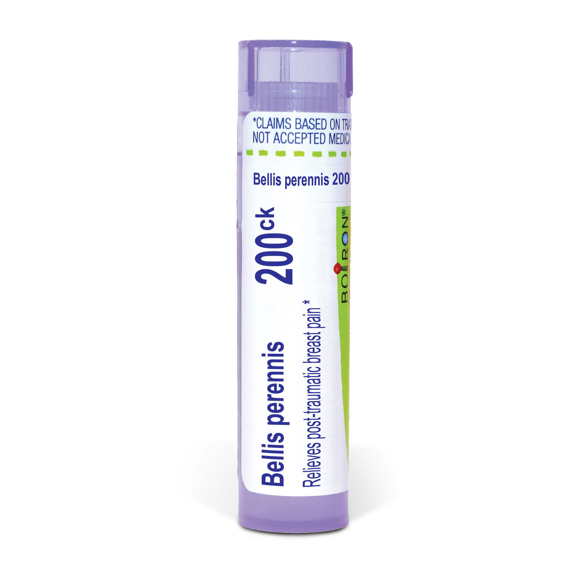 Bellis Perennis, Homeopathic Medicine for Post-Traumatic Breast Pain, Boiron, 80 Pills (Pill Size #40)