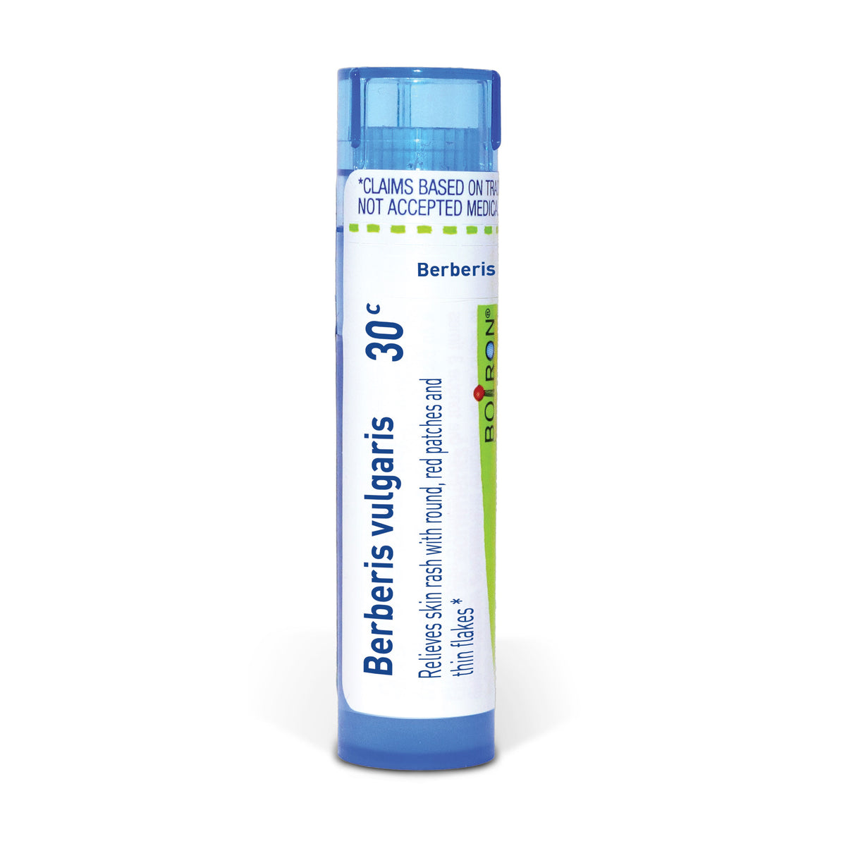 Berberis Vulgaris, Homeopathic Medicine for Skin Rash with Red Patches, Boiron, 80 Pills (Pill Size #40)