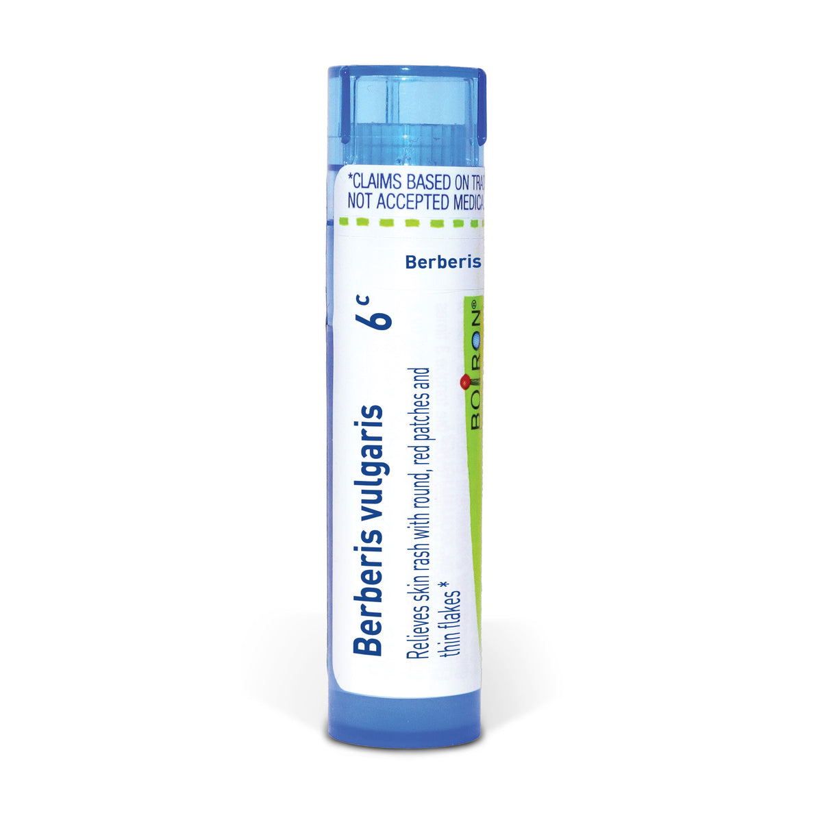 Berberis Vulgaris, Homeopathic Medicine for Skin Rash with Red Patches, Boiron, 80 Pills (Pill Size #40)