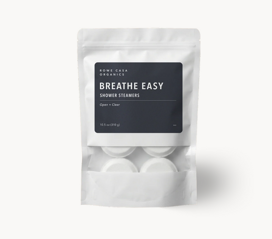 Breathe Easy Shower Steamers, 4 count, Rowe Casa Organics