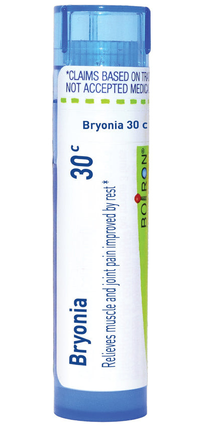 Bryonia, Homeopathic Medicine for Muscle & Joint Pains Improved by Rest, Boiron, 80 Pills (Pill Size #40)