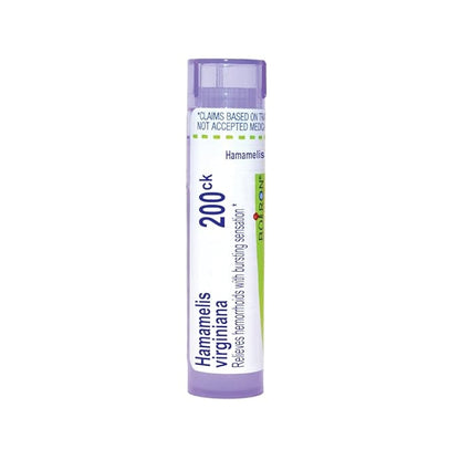 Hamamelis Virginiana 6C, 30C, 200CK, 1M, Homeopathic Medicine for Hemorrhoids, Boiron, 80 Pills (Pill Size #40)