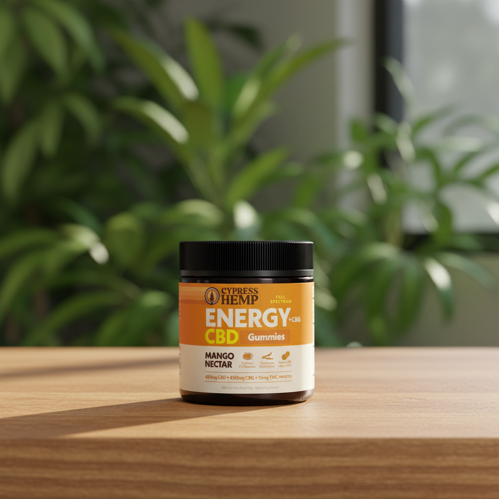 CBD + CBG Gummies (Mango Flavor, 30ct)