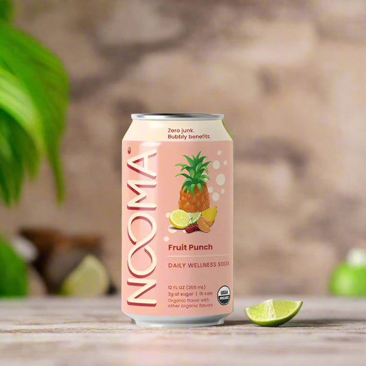 Daily Wellness Sodas - Fruit Punch, 12oz, NOOMA