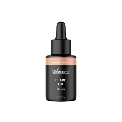 Beard Oil, 1oz, Just Ingredients