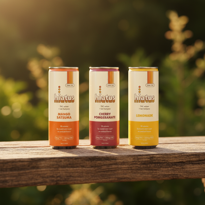 Hemp-Derived THC + CBD Sparkling Beverage