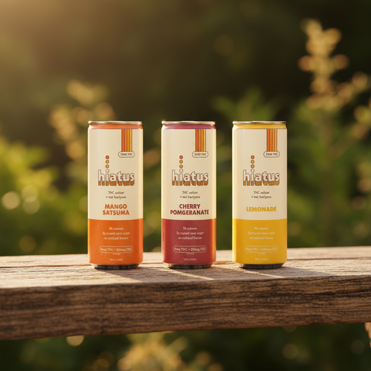 Hemp-Derived THC + CBD Sparkling Beverage