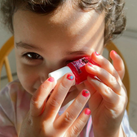 Red Polish - Wacky Watermelon Scented, 0.25oz, Piggy Paint