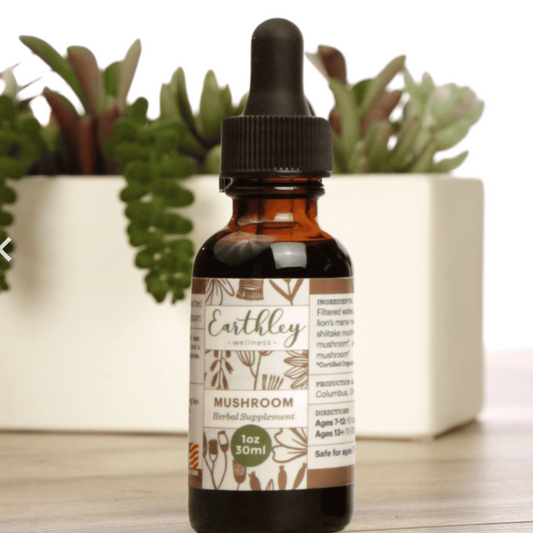 Mushroom Tincture - For Brain and Immune Health, Earthley
