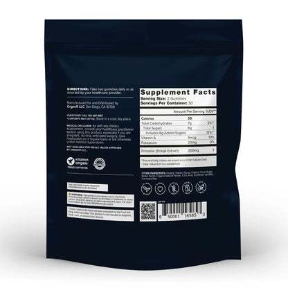 Shilajit Gummies- For Energy, Performance, and Strength, 60 Gummies, Organifi