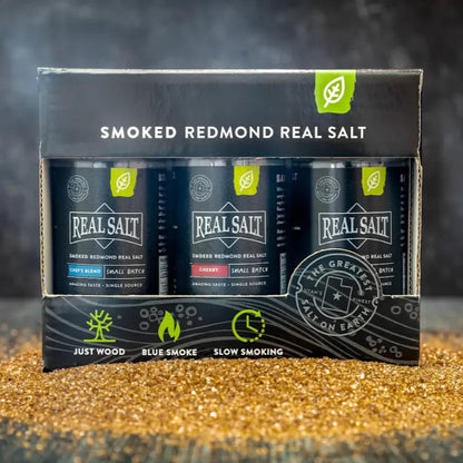 Smoked Real Salt Shaker Gift Set, Redmond Life