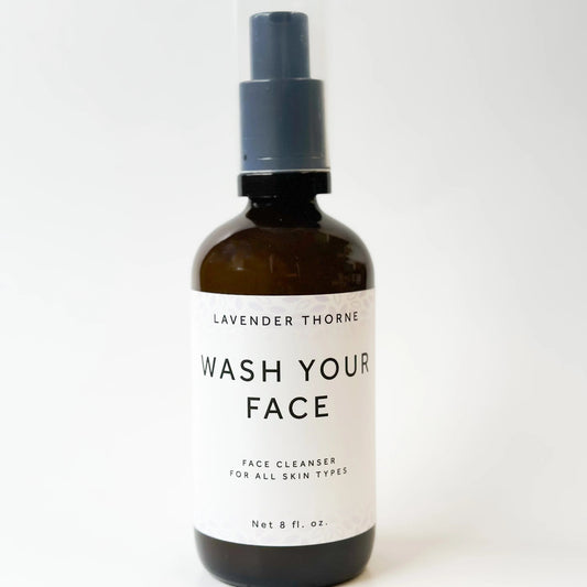 WASH YOUR FACE, Face Cleanser, 8oz, Lavender Thorne