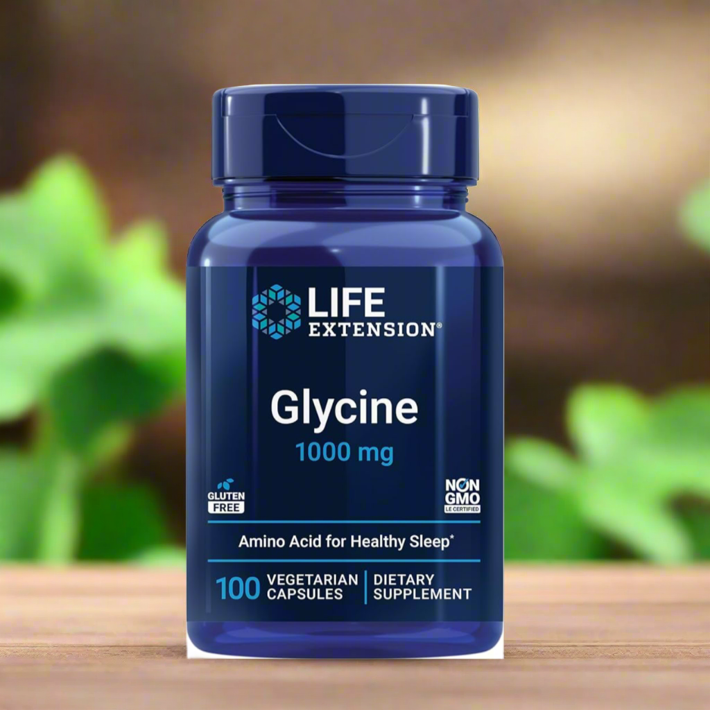 Glycine, 1000 mg, 100ct, Life Extension
