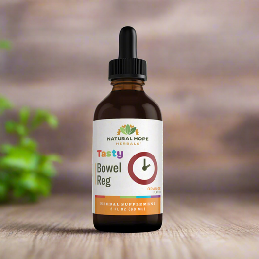 Tasty Bowel Reg, Orange Flavor, 2oz, Natural Hope Herbals
