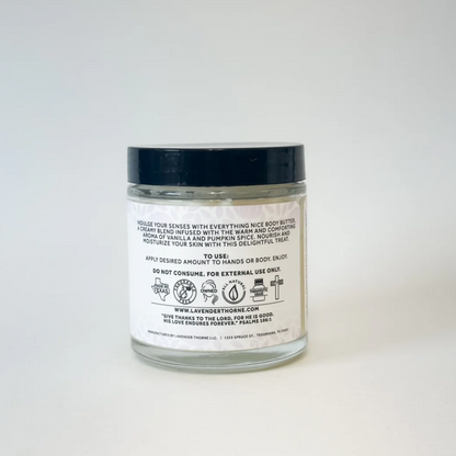 Everything Nice - Pumpkin Spice Body Butter, 4-8oz, Lavender Thorne