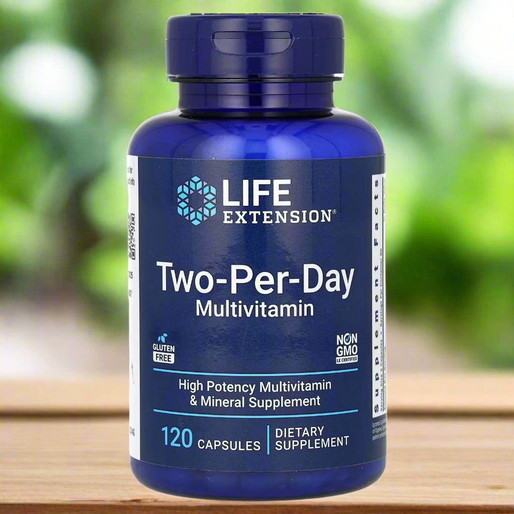 Two-Per-Day Multivitamin, 120 Capsules, Life Extension