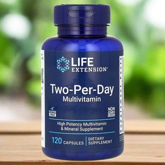 Two-Per-Day Multivitamin, 120 Capsules, Life Extension