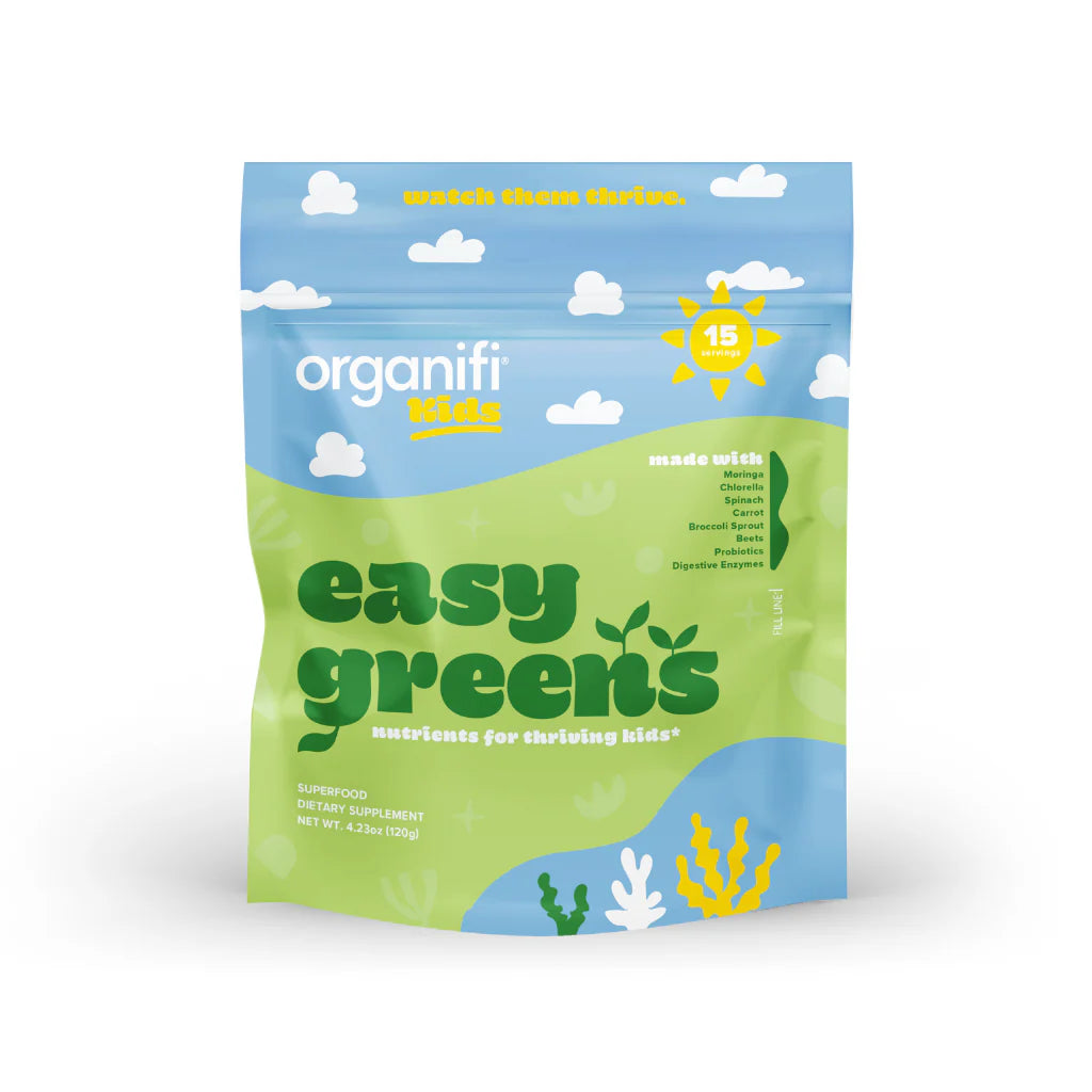 Kid's Easy Greens- Superfood Blend, 15 Servings, Organifi
