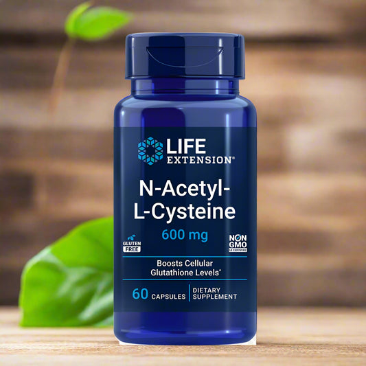 N-Acetyl-L-Cysteine, 600 mg, 60ct, Life Extension
