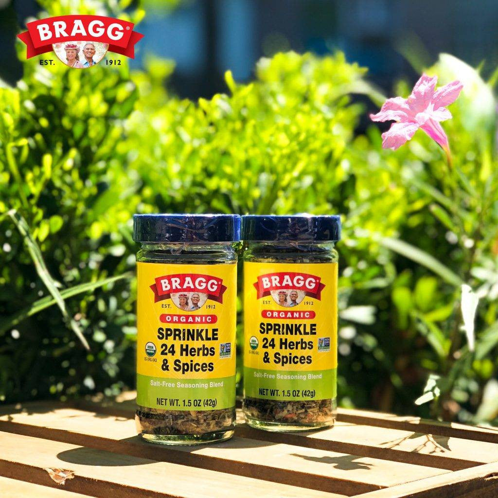 Organic Sprinkle 24 Herbs & Spices, Salt-Free Seasoning Blend, 1.5oz